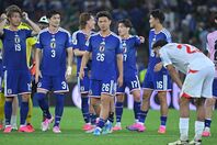 日本は１勝１分けとして決勝トーナメント進出に大きく前進した。(C) Getty Images