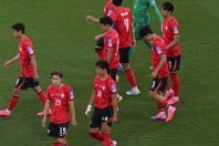 グループA最終戦で南アフリカに敗れた韓国。(C)Getty Images