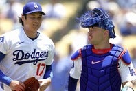 大谷（左）との相性の悪さを指摘されたラッシング（右）。(C) Getty Images