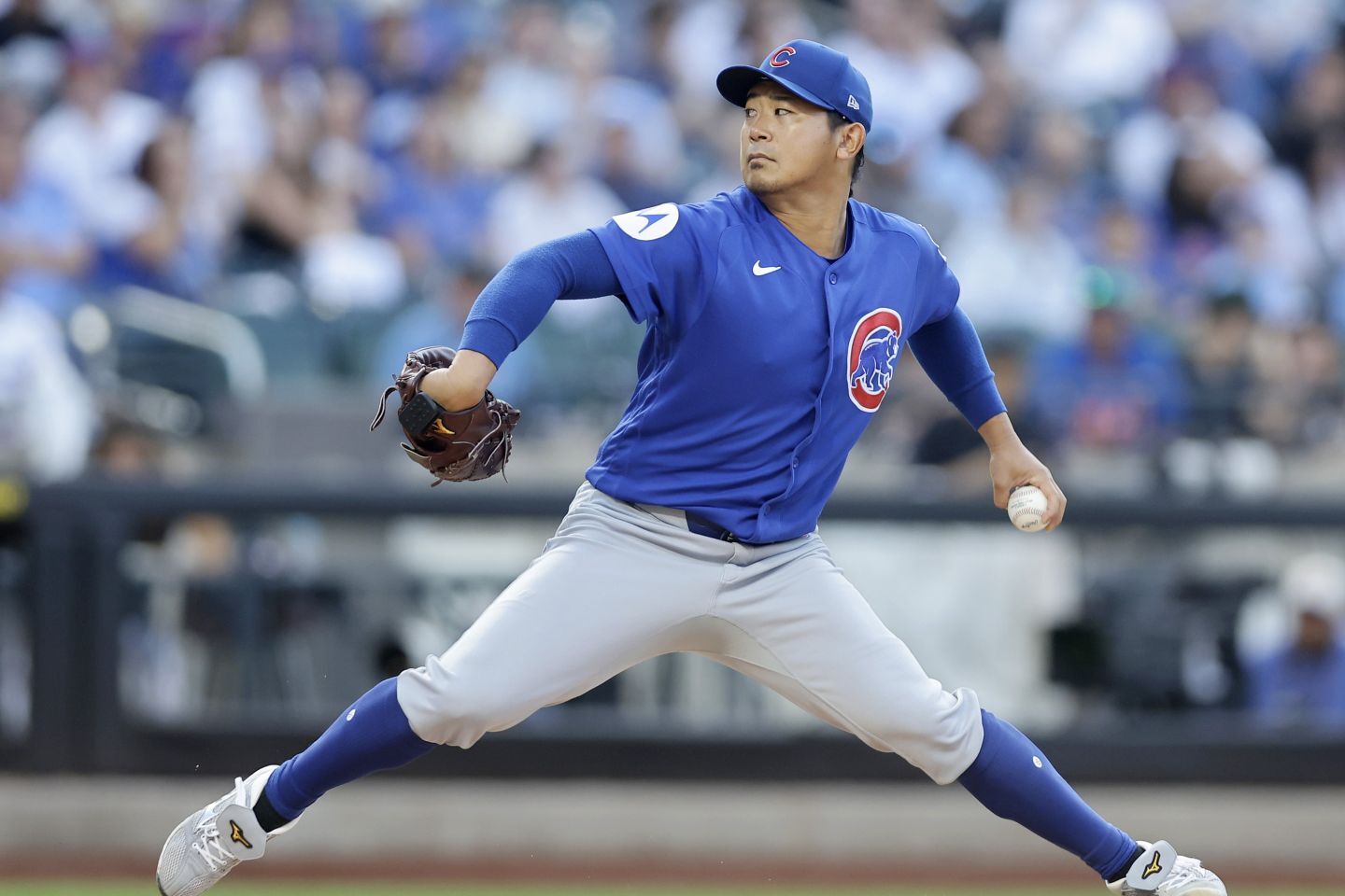 今永は今季５勝目を挙げたものの、３本のホームランを許した。(C) Getty Images