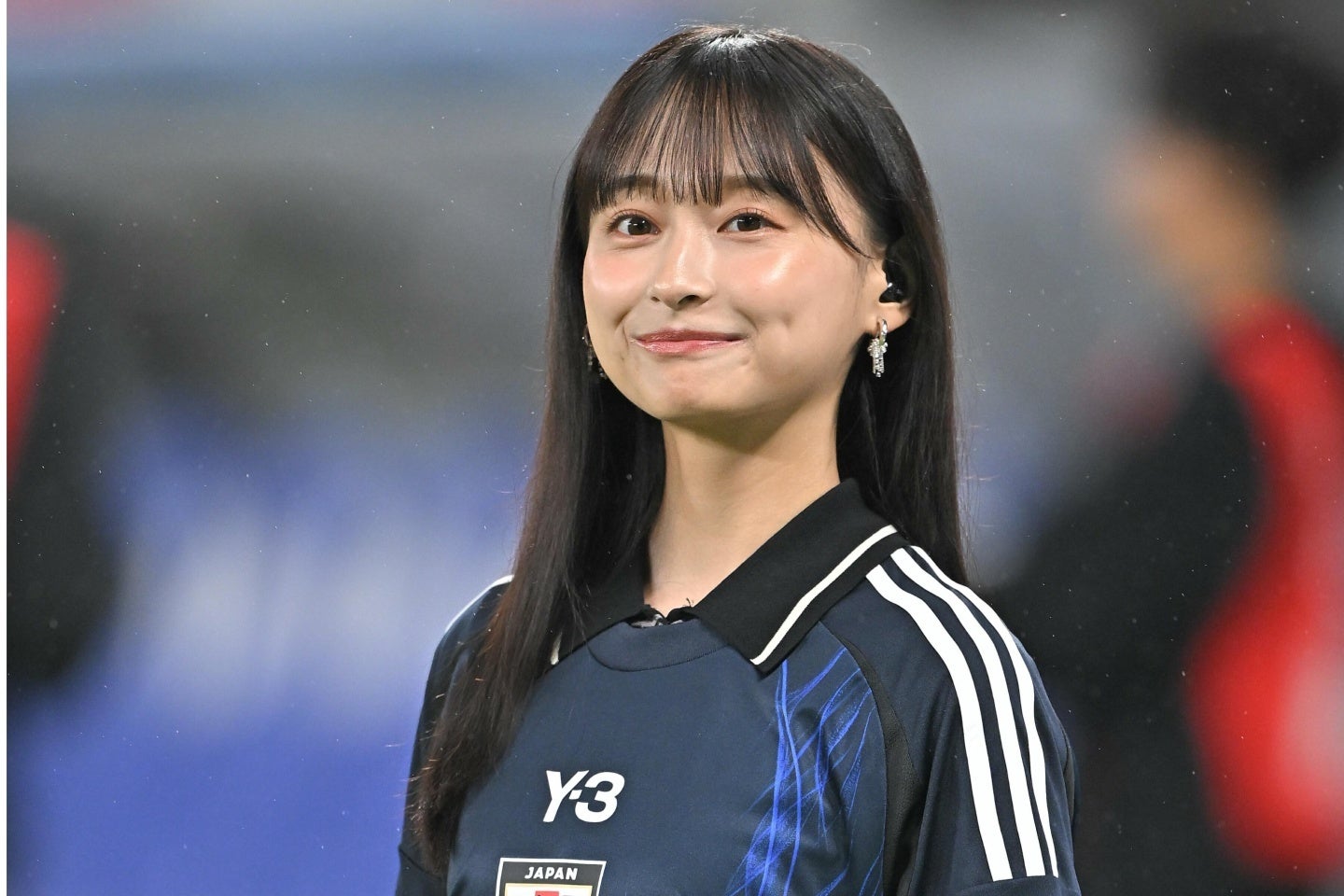 女優の影山優佳さん。スウェーデン戦の勝利を予知夢？した投稿が話題になった。写真：金子拓弥（THE DIGEST写真部）