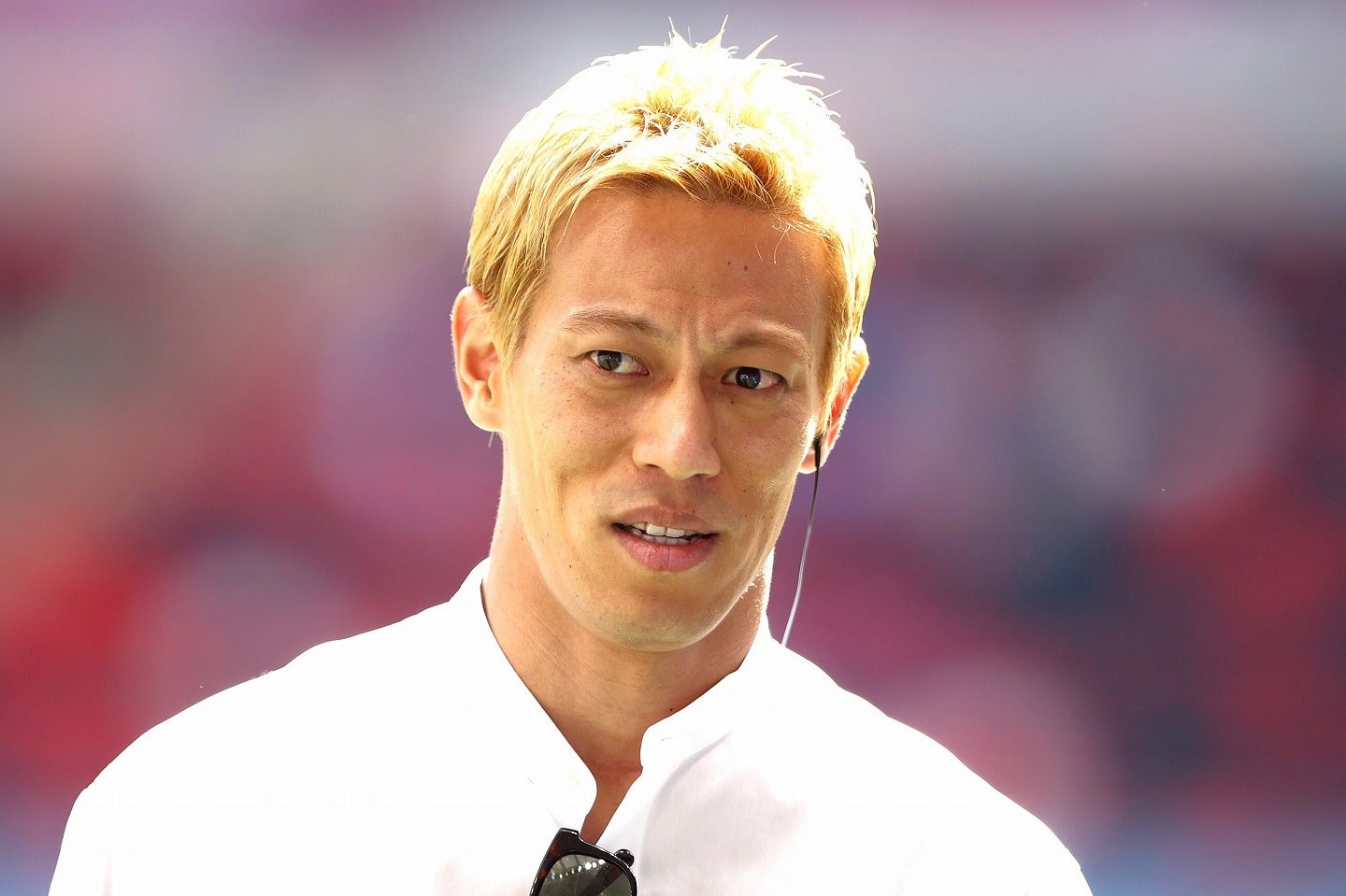ブラジル戦はNHK-BSで解説をすると発表があった本田。(C) Getty Images