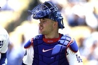 ドジャースの正捕手スミスの代役として奮闘しているラッシング。(C)Getty Images