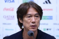 GS敗退の韓国ホン・ミョンボ監督が辞任を発表した。写真：Getty Images