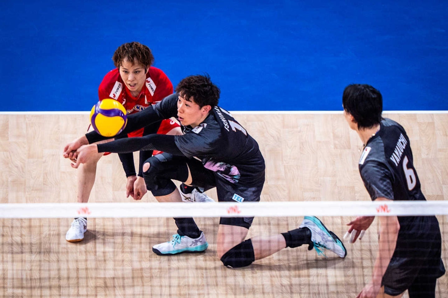 バレーボール男子日本代表は唯一のVNL開幕８連勝を成し遂げた。(C)Volleyball World