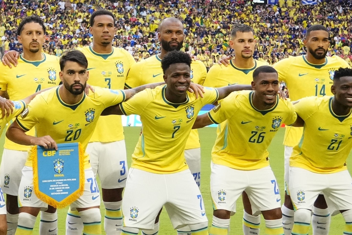 ブラジル代表 ブラジル代表スタメン発表！ GS3戦目と同じ11人「ヴィニシウスは最