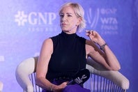 ３度目の卵巣ガンの再発が判明したエバート氏。ウインブルドンの解説を取りやめ、当面は仕事を離れて治療に専念するという。（C）Getty Images