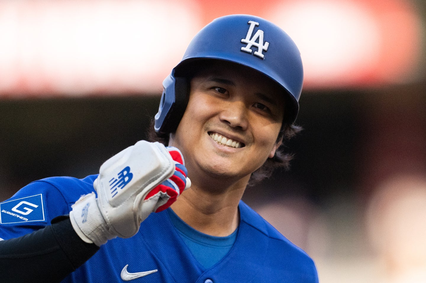 今季18号を放ったドジャースの大谷。(C)Getty Images