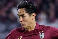 J1ヴィッセル神戸に所属するFW武藤嘉紀の投稿に注目が集まっている。(C)Getty Images