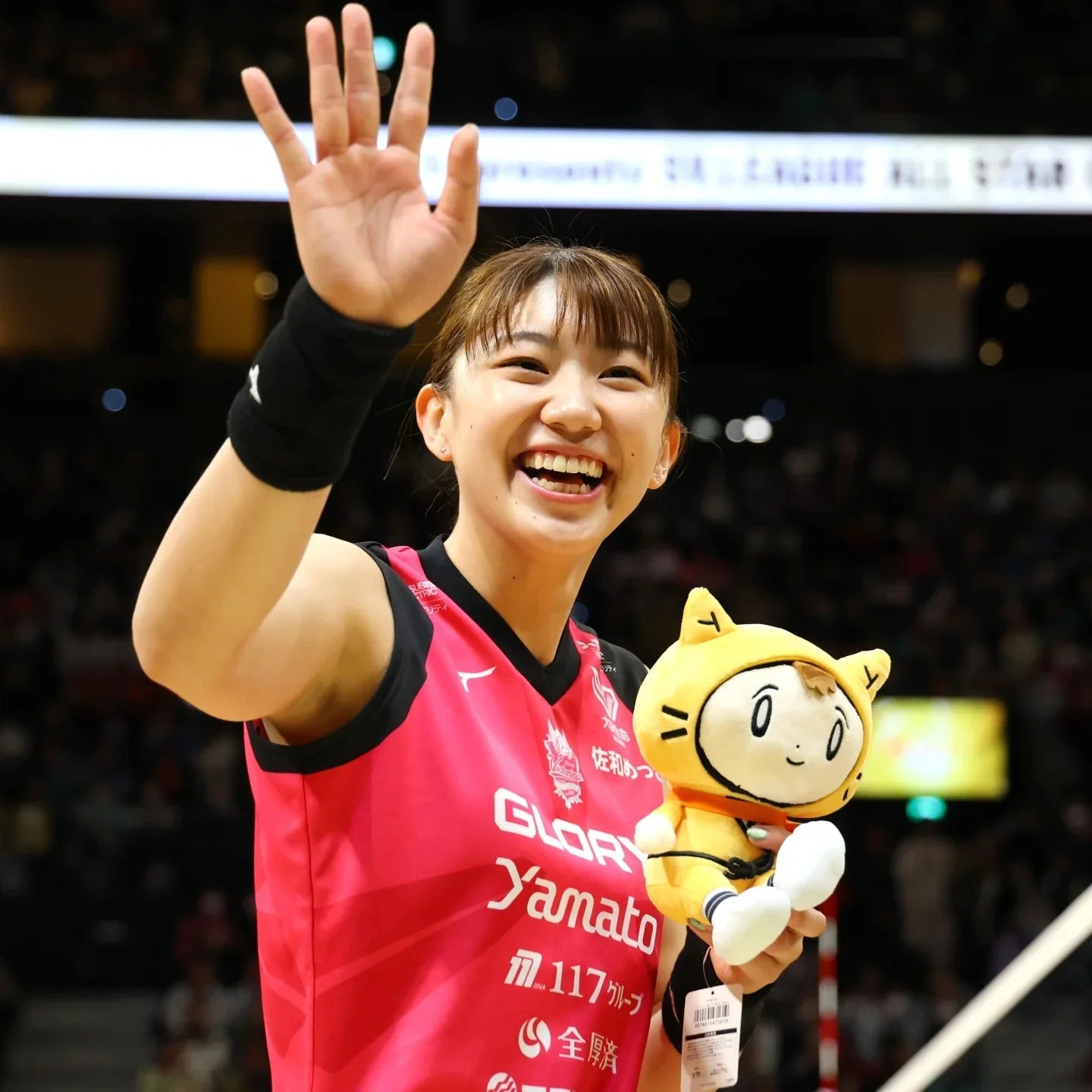 女子バレーボールの野中瑠衣。新シーズンも姫路でプレーする。写真：YUTAKA/アフロスポーツ