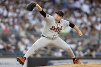 今季４勝目を挙げたタイガースのスクーバル。(C) Getty Images