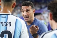 前回王者アルゼンチンの指揮を執るスカローニ監督。(C)Getty Images