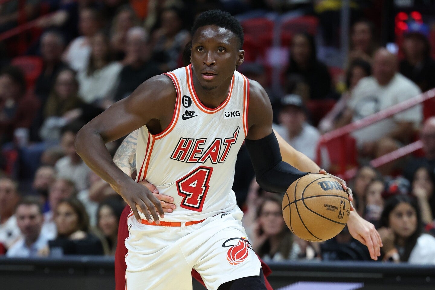 オラディポがNBA復帰をアピールしている。(C)Getty Images
