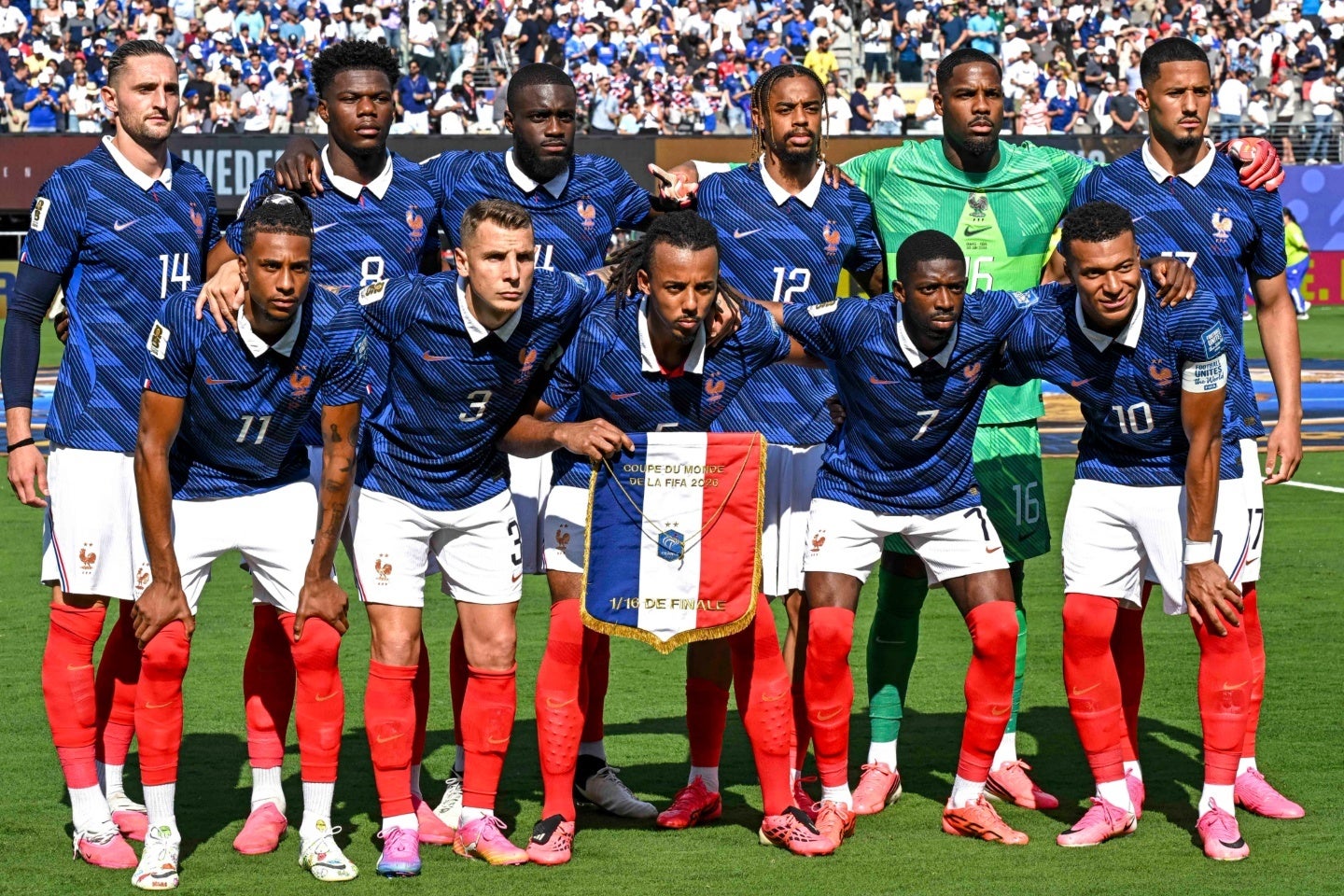 北中米W杯で隙のない戦いを見せている18年王者のフランス。(C)Getty Images