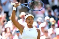 ウインブルドン３回戦の壁を初めて乗り越えた大坂を待ち受けるのは現世界ランキング１位のサバレンカ。果たして両者はどんな戦いを見せるのか…。(C)Getty Images