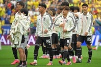 “足りなかった部分”を米局から指摘された日本代表。写真：金子拓弥（THE DIGEST写真部／JMPA代表撮影）