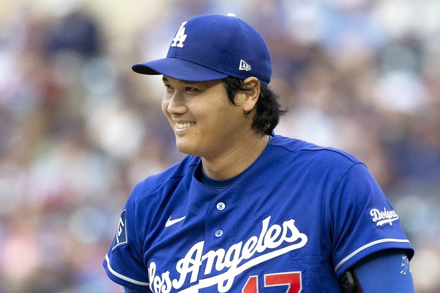 開幕から投打二刀流でチームに貢献している大谷。(C)Getty Images