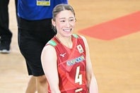 日本女子バレーの主将・石川真佑。写真：金子拓弥（THE DIGEST写真部）