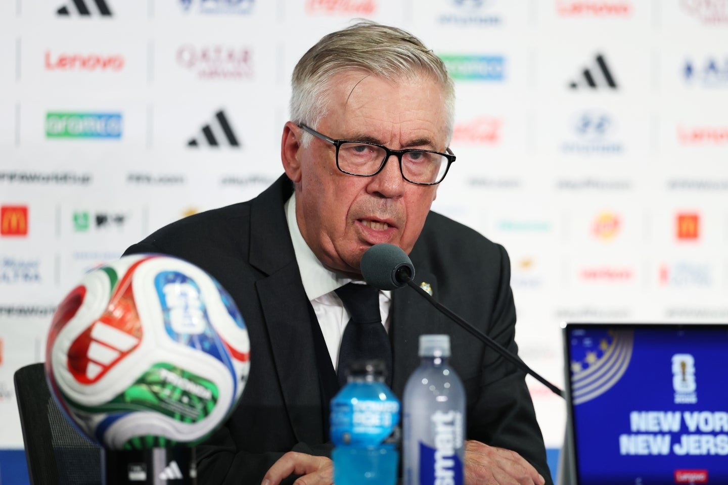 セレソンを率いたアンチェロッティ監督に、ブラジル国内では厳しい声が飛んでいる。(C)Getty Images