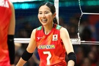ブラジル戦にスタメン出場した栄絵里香。写真：梅月智史（THE DIGEST写真部）