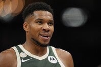 アデトクンボが幼少期の憧れについて語った。(C)Getty Images
