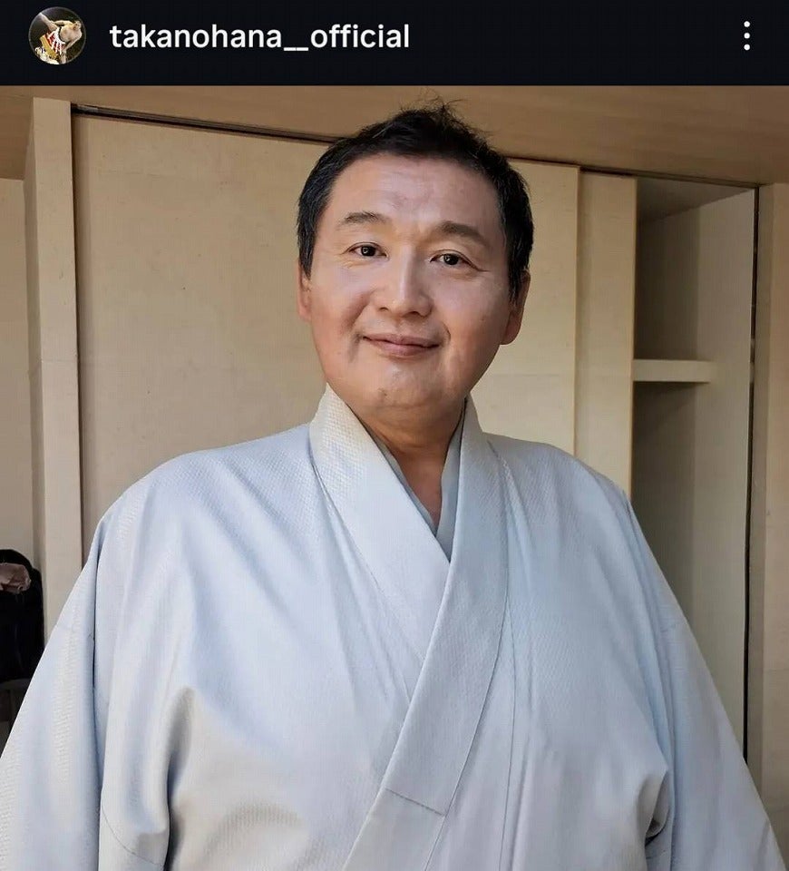 着物姿で笑顔を見せる貴乃花氏。写真：本人の公式インスタグラム（@takanohana__official）より