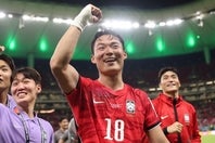 プレミアリーグに26-27シーズンから昇格するハルが関心を示しているという韓国代表FWオ・ヒョンギュ。(C)Getty Images