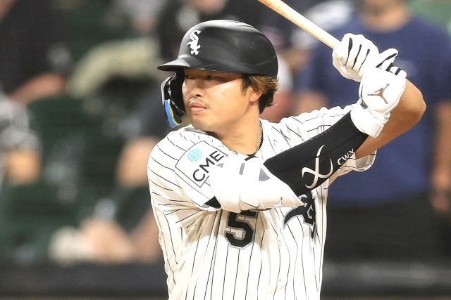 ア・リーグ中地区で首位に立っているホワイトソックスの村上。(C)Getty Images