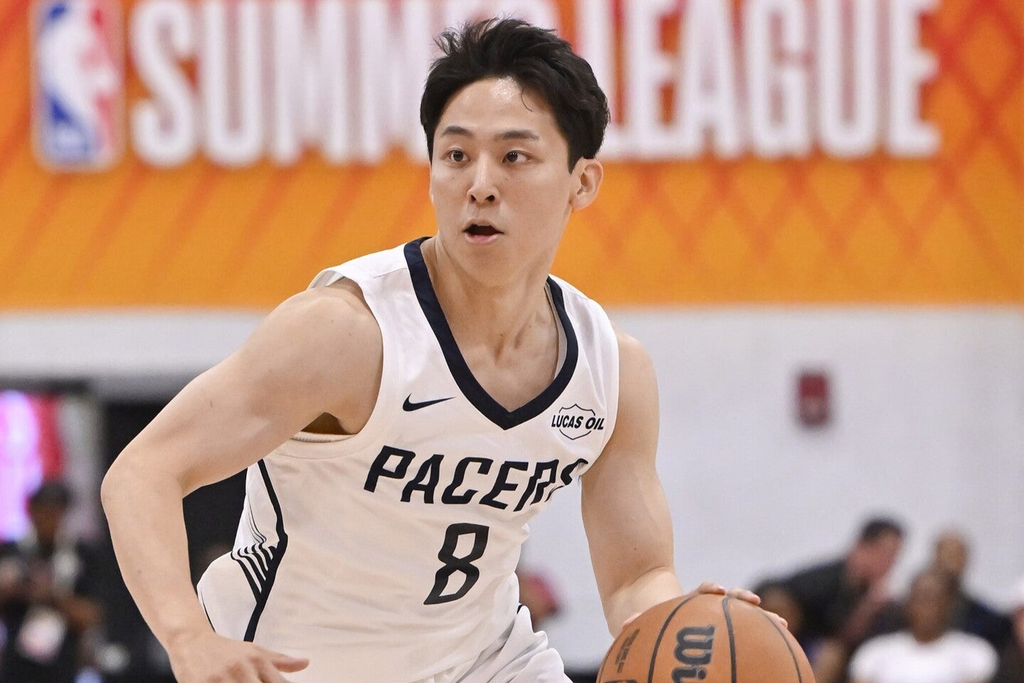 カーライルHCが河村を称賛した。(C)Getty Images