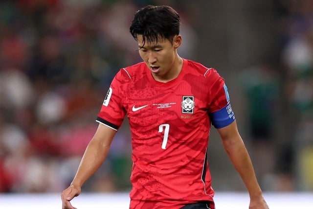 北中米W杯でGS敗退に終わった韓国のソン・フンミン。(C)Getty Images