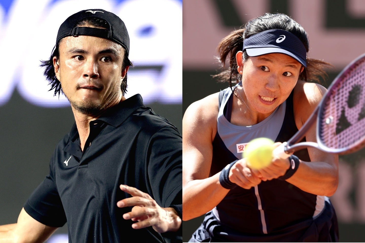 ダニエル（左）はバスタッドの予選決勝へ挑む。内島（右）はヤシ１回戦で予選勝者と対戦予定だ。（C）Getty Images
