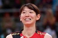 元バレーボール女子日本代表の江畑幸子さん。(C) Getty Images