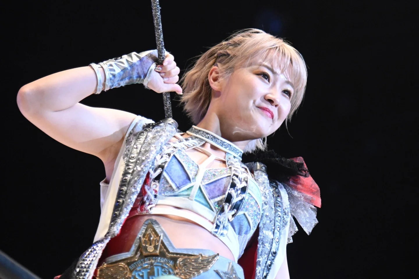 スターダムのなつぽい。アイドルのようなポートレートが話題となっている。C)THE DIGEST