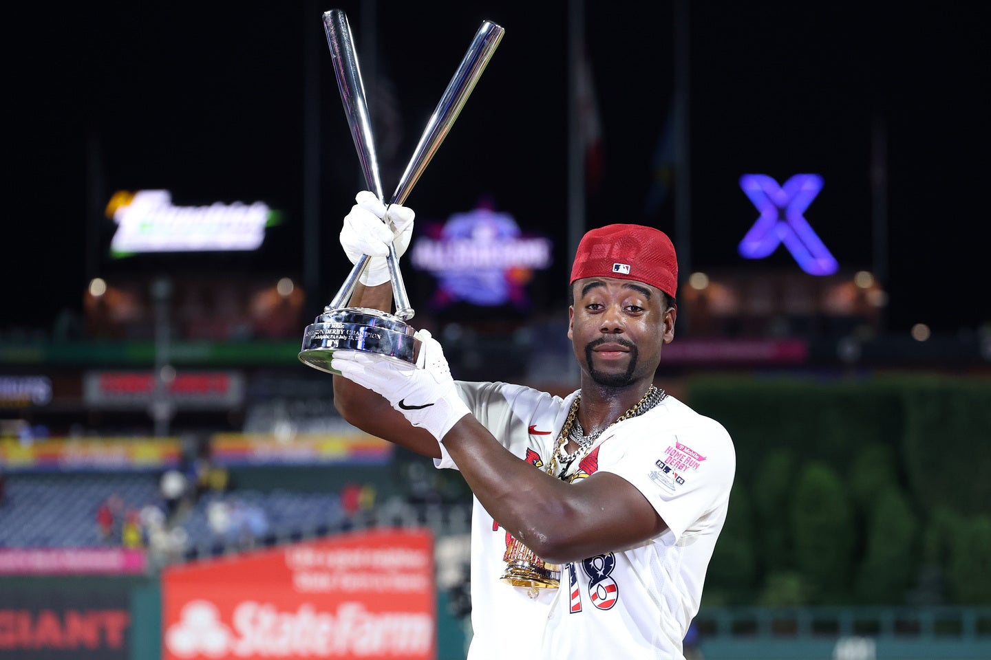 カーディナルスのウォーカーがホームランダービー初優勝を飾った。(C) Getty Images
