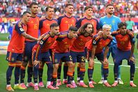 公式戦37試合連続無敗を達成したスペイン代表。写真：金子拓弥（THE DIGEST写真部／JMPA代表撮影）