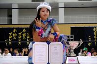 高校生レスラーの美蘭。次世代のエース候補として期待される存在だ。写真：橋本宗洋