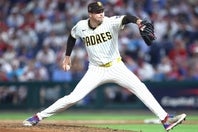 現地14日のオールスターゲームに、自身２度目の出場を果たしたパドレスのミラー。(C)Getty Images