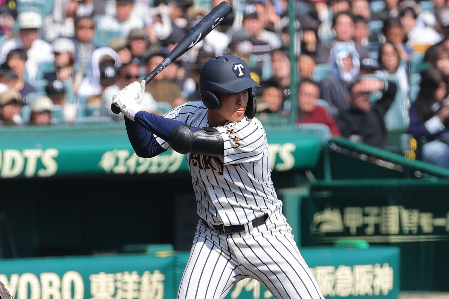 帝京高の安藤丈二。写真：梅月智史（THE DIGEST写真部）