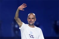 決勝については「ヤマルがベストならスペイン」と答えた元マンC監督のグアルディオラ氏。(C)Getty Images
