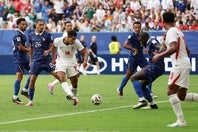 イングランド対フランス戦は計10ゴールが生まれた。(C)Getty Images