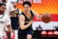 サマーリーグ最終戦、河村はショットこそ不発も12アシストと持ち味を存分に発揮した。(C)Getty Images