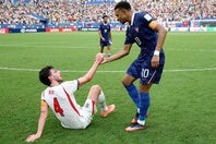 フランスとイングランドの３位決定戦は計10ゴールが生まれる乱打戦となった。(C)Getty Images