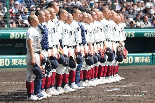 ３月のセンバツでは全国制覇を成し遂げた大阪桐蔭。写真：梅月智史（THE DIGEST写真部）