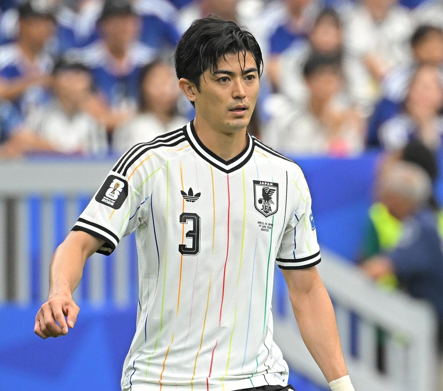 日本代表DF谷口彰悟がNHKに生出演した。写真：金子拓弥（THE DIGEST写真部／JMPA代表撮影）
