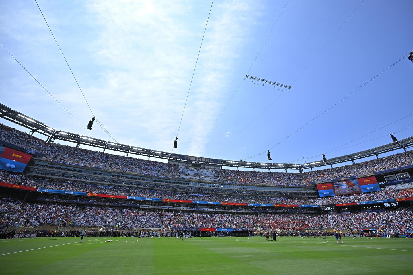 スペインーアルゼンチンのW杯決勝に豪華スターが集結した。写真：金子拓弥（THEDIGEST／JMPA代表撮影）
