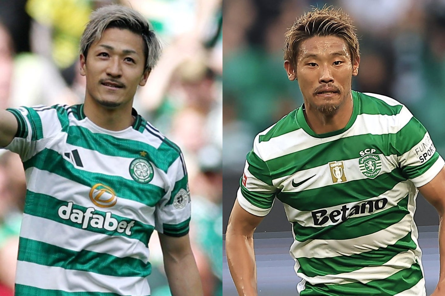 日本代表の前田（左）と守田（右）が、そろってプレミアリーグ昇格クラブのイプスウィッチに移籍する可能性があるようだ。(C)Getty Images