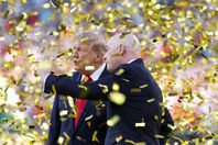 今大会では「悪役」を演じる羽目になった米トランプ大統領。一方、FIFAは…。(C) Getty Images