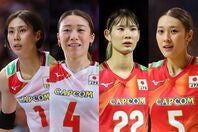 バレーボール女子日本代表の決勝Rを戦うメンバーが発表された。写真：梅月智史（THE DIGEST写真部）