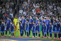 日本の女性タレントがW杯日本代表ユニ姿を再投稿した。写真：金子拓弥（THEDIGEST／JMPA代表撮影）
