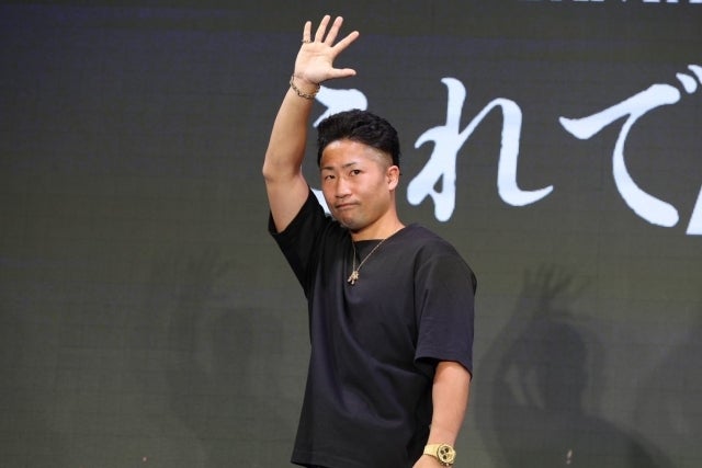 ９月下旬に那須川との２戦目に臨む井上。写真：永島裕基